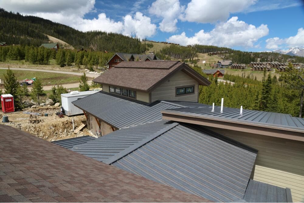 Twilight Roofing crew at work on a Montana roof